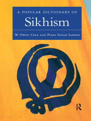 cover image of A Popular Dictionary of Sikhism